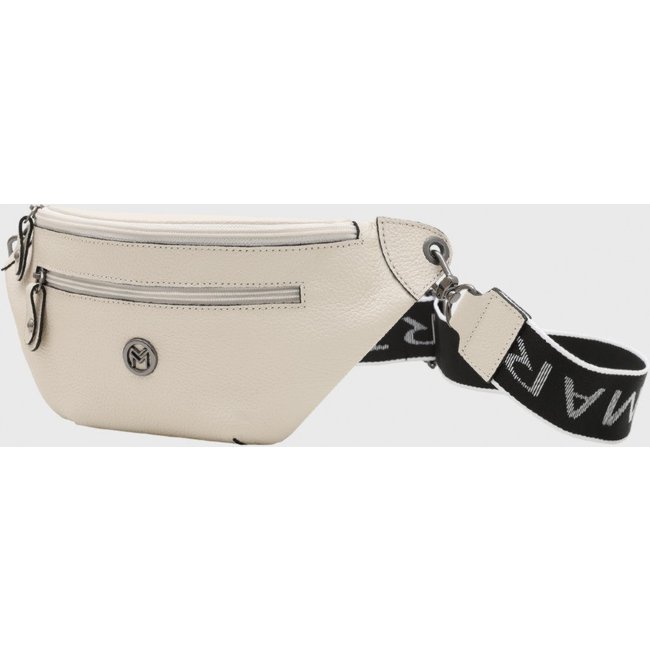 Pochete Couro Mariart Dani Off White