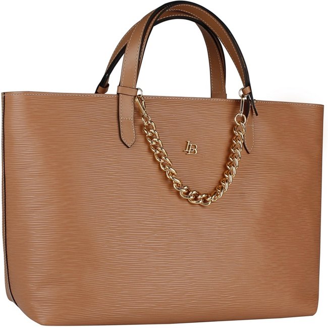 Bolsa Grande Linea Bella 6027 Marrom Claro