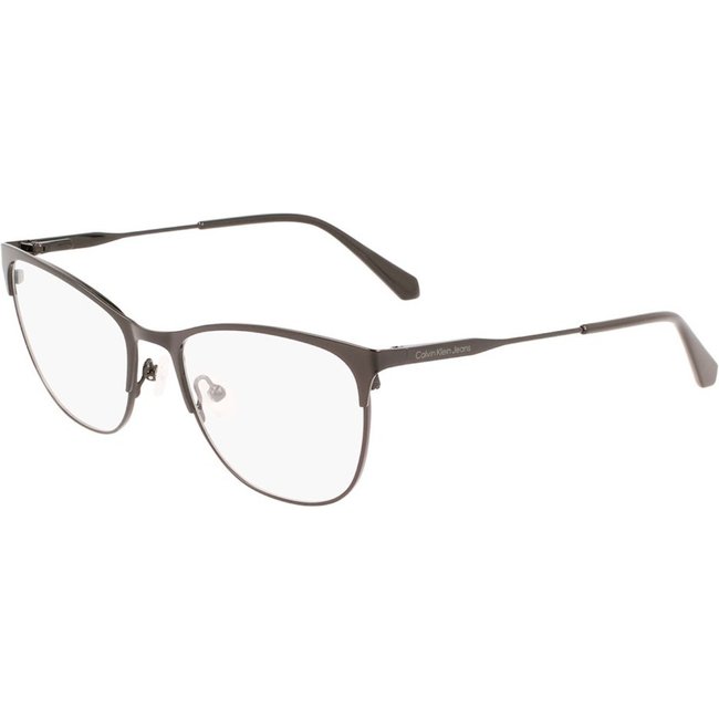 Armação de Óculos Calvin Klein Jeans CKJ22206 001 - Cinza Ruthenium 52