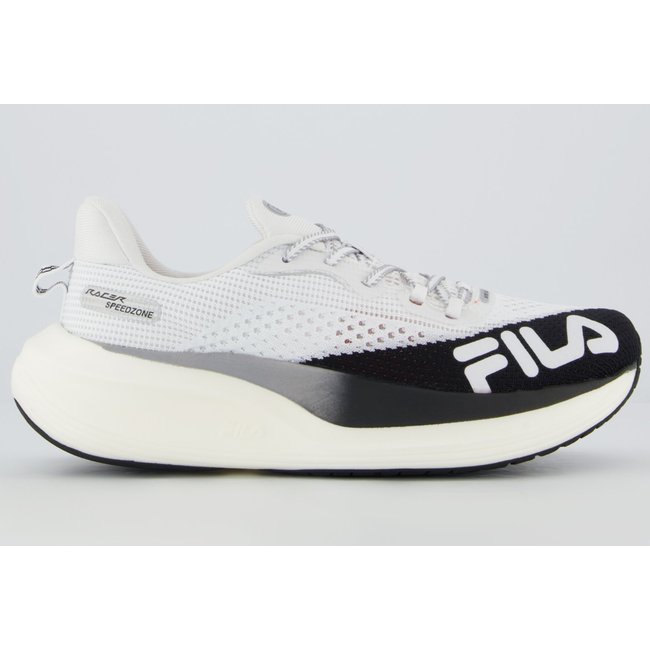Tênis Fila Racer Speedzone Feminino Branco e Preto