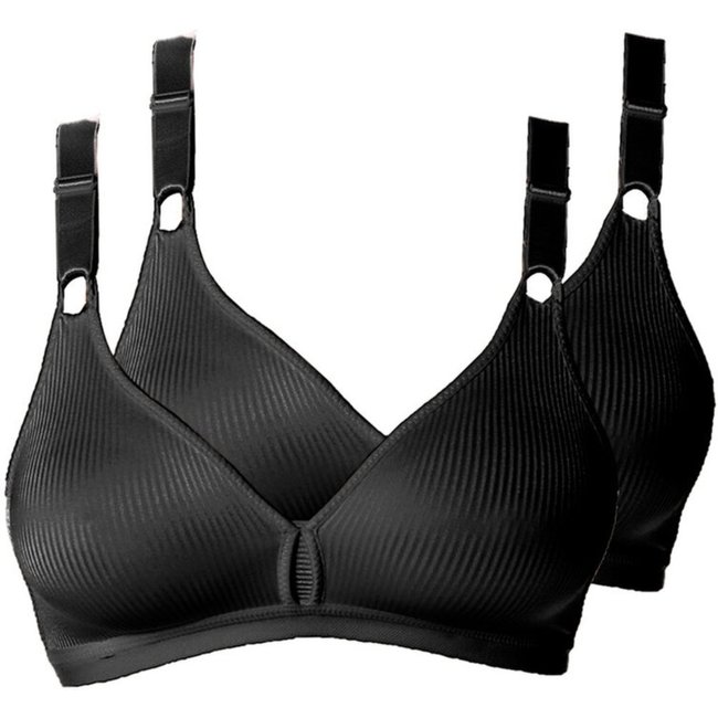Kit com 2 Sutiãs sem Aro e sem Bojo Demillus 61196/61096 Taça B