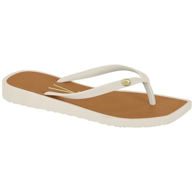 Chinelo Nanda Manu Feminino Verão Macio Praia Conforto Onça - Branco