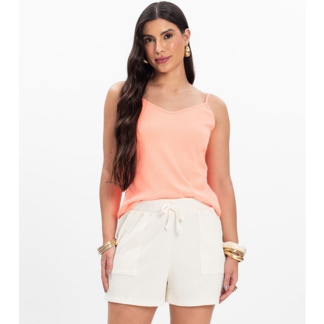 Blusa de Alça Infinita Cor Vermelho