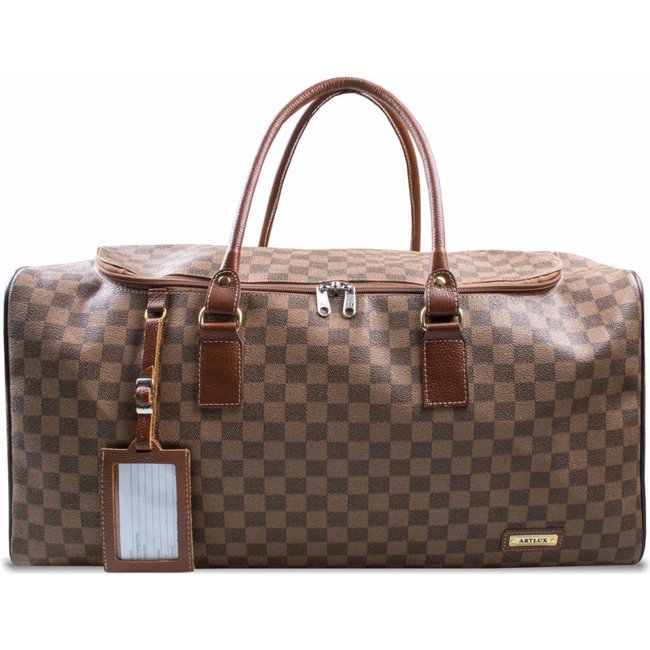 Mala Artlux para Viagem Paris Caramelo
