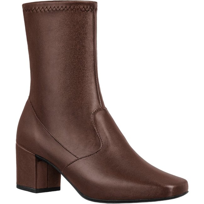 Bota GiGiL Bico Quadrado Stretch Salto Grosso Terra