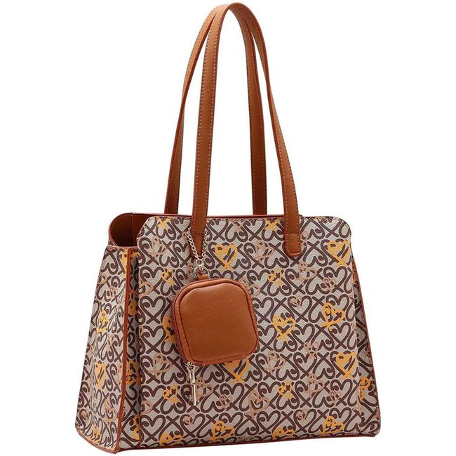Bolsa Feminina Chenson Cg84989 1824989 Café