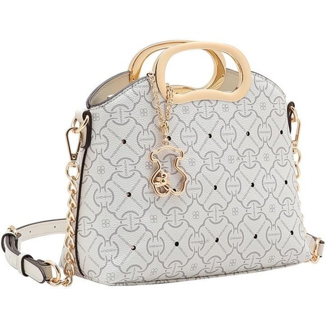 Bolsa Feminina Chenson Classic Cristal Casual e Social Original 3485364 Bege