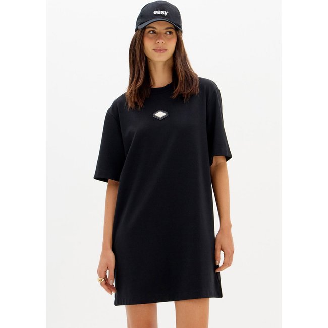 Vestido T-Dress Feminino Lança Perfume Preto