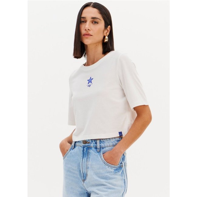 T-shirt Cropped De Manga Curta Sport Easy