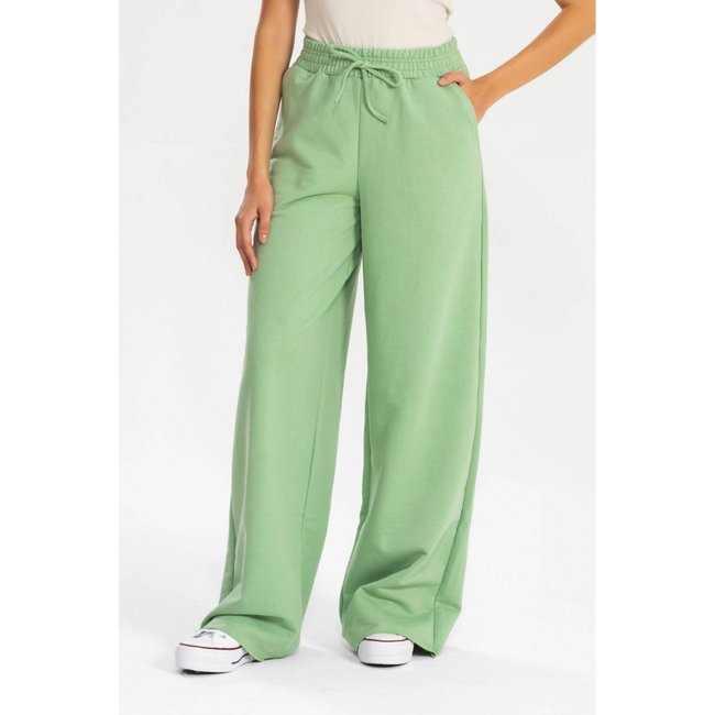Calça Moletinho Wide Leg Feminina Confortável