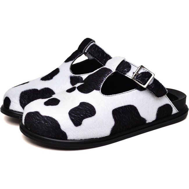 Mule Clog Babuche Feminino Animal Print DUBUY 1902FG