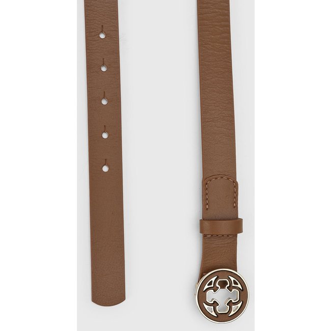 Cinto Feminino Capodarte Fivela Monograma Mogno