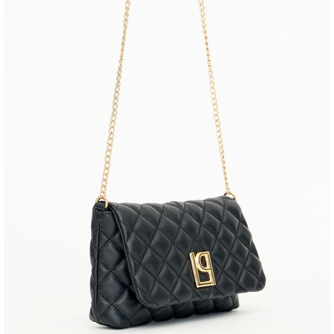 Bolsa Crossbody Lança Perfume Chains Ou25 Preto Feminino