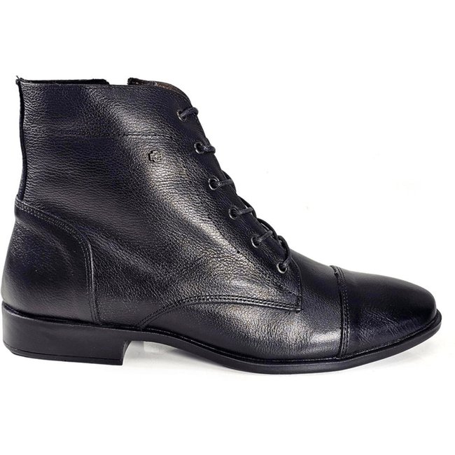 Bota Luna Couro Comfort Preto - LUN688