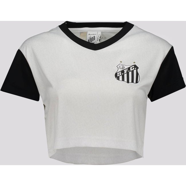 Cropped Santos Movimentar Feminina Branca