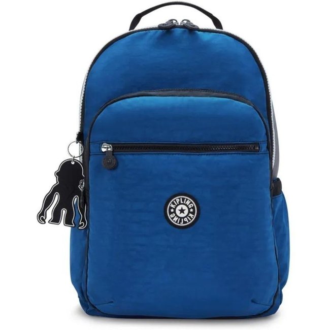 Mochila Kipling Seoul Lap Scuba Blue Bl