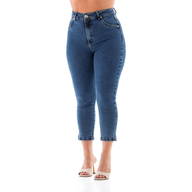 Capri Jeans Feminina Arauto Hot Pants