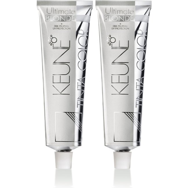 Kit Keune Tinta Color Ultimate Blonde 1511 Super Louro Cinza Intenso - Coloração 60ml (2 unidades)