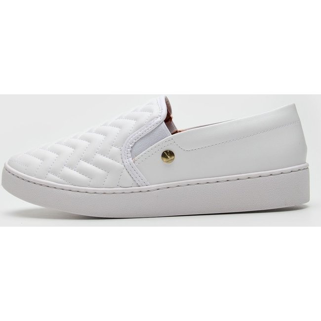 Slip On Vizzano Matelassê Branco