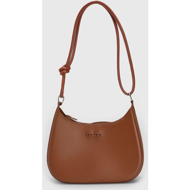 Bolsa Tiracolo Feminina Colcci Logo Marrom