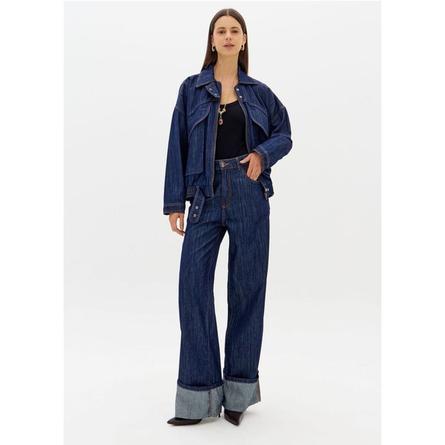 Calça Full Length Jeans Lança Perfume