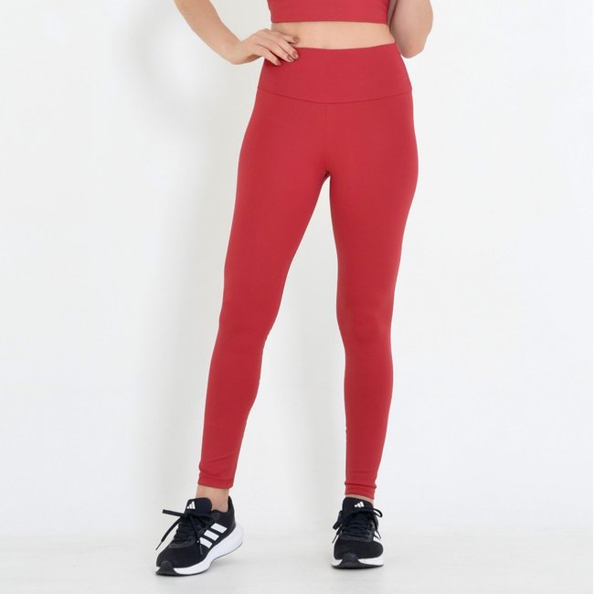 Legging Fitness Lublanc UV 50+ Vermelho