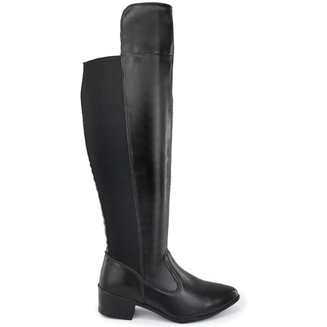 Bota Feminina Montaria Lady Salto Baixo Preto 34 Preto
