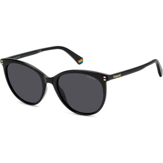Óculos de Sol Polaroid 6231 S 807 55M9 Preto Feminino