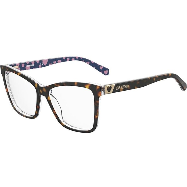 Armação de Óculos Moschino Love - Mol586 086 - Marrom 54