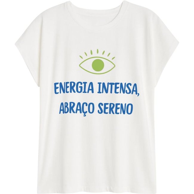 Camiseta Água MY.NA Energia Intensa Branca