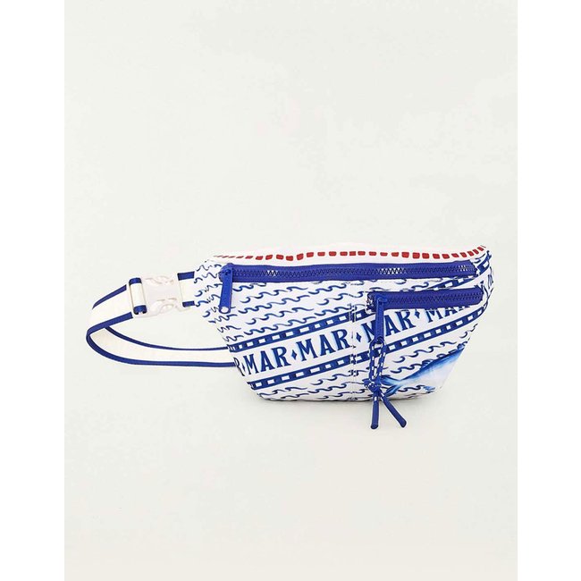 Bolsa Feminina Farm Farmete Selo Azul