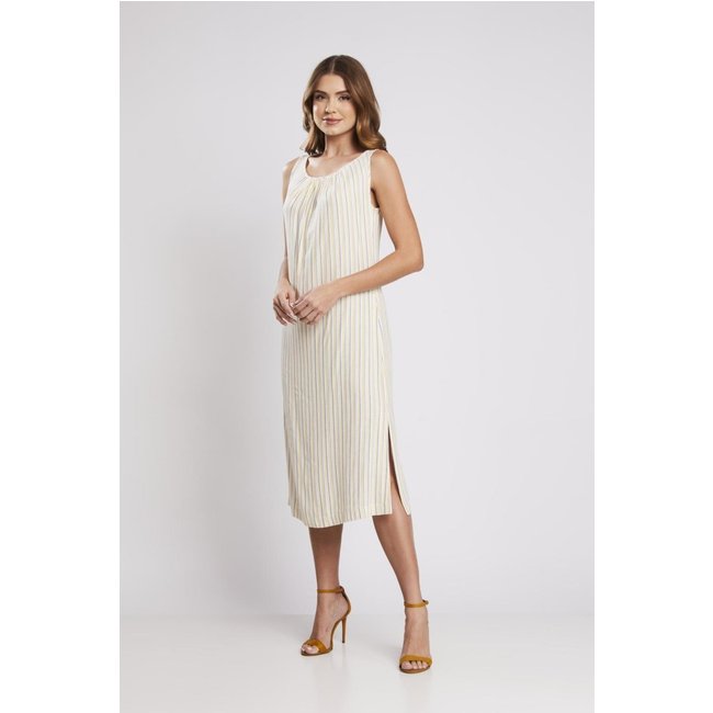 Vestido Rubinella Reto Listrado Unica