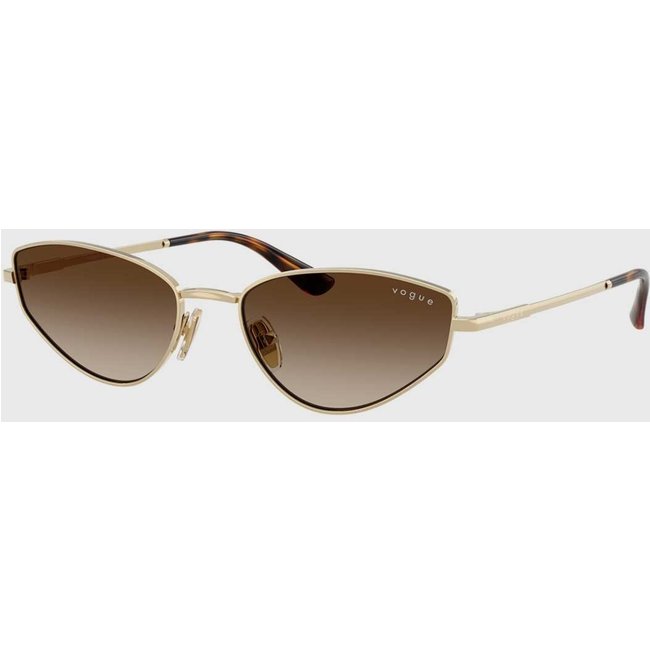 Óculos de Sol Vogue Formato Gatinho Metal Dourado