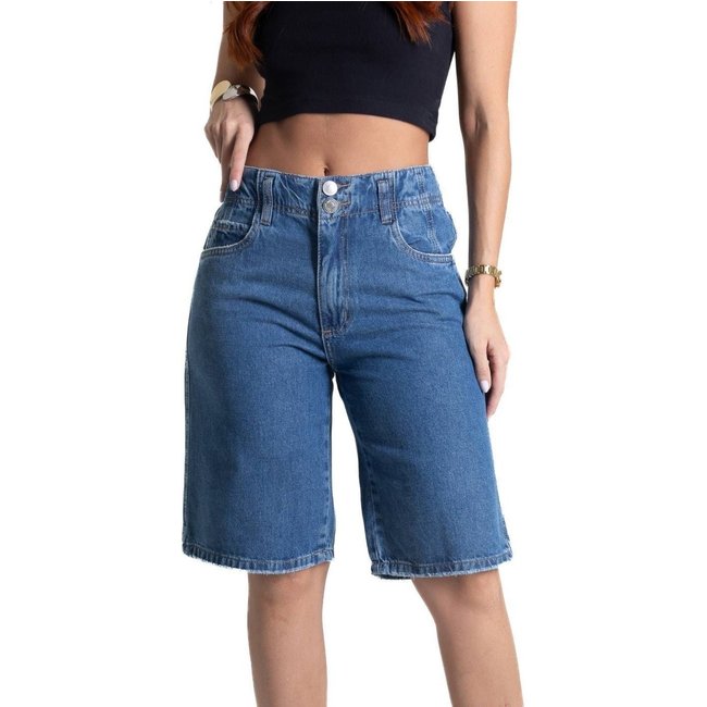 Bermuda Jeans Sawary - 280739 - Azul - Sawary