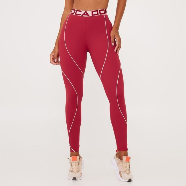 Legging Movement Maçã Vermelha Poliamida Donna Carioca