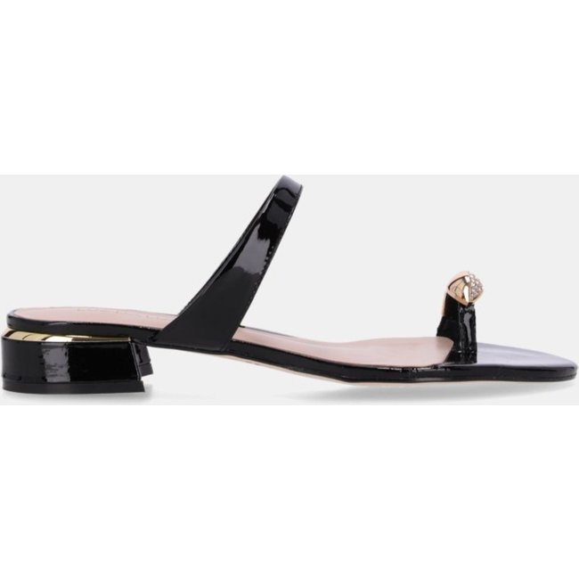 Chinelo Couro Luz da Lua - 80910012 Luz Da Lua Preto