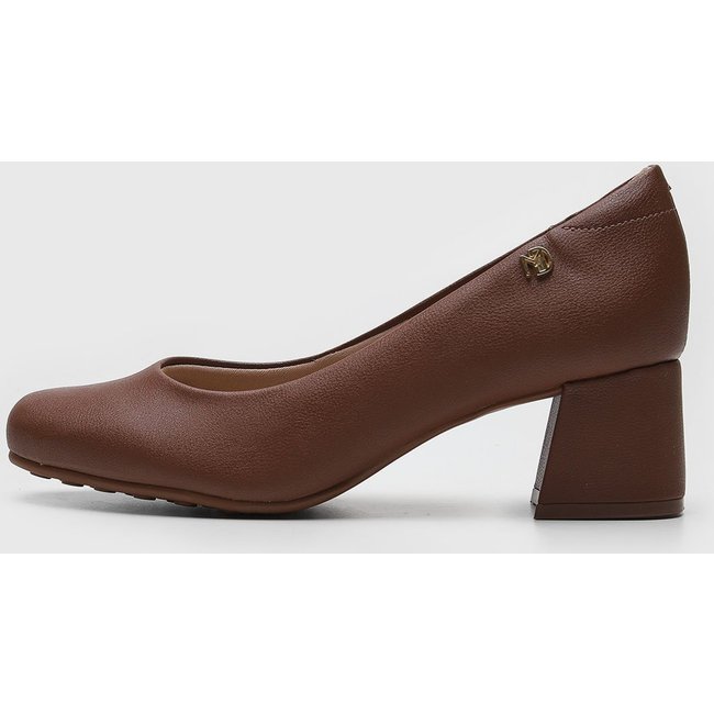 Scarpin Modare Liso Marrom