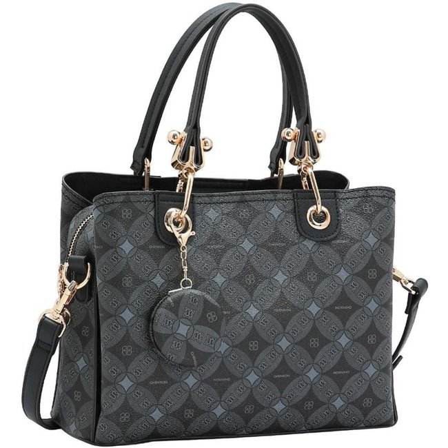 Bolsa Feminina Chenson Monograma Contemporâneo 3485378 Preto