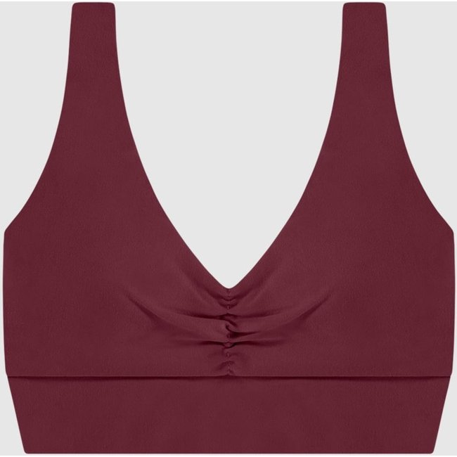 Top Regata Feminino Decote Franzido Em Malha Com Proteção UV50+ - ENFIM