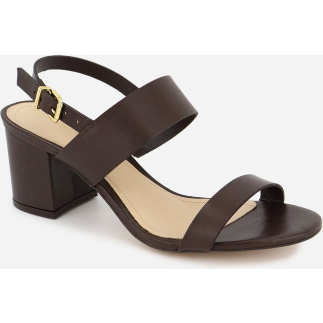 Tamanco Feminino Couro Maria Paula Casual Café