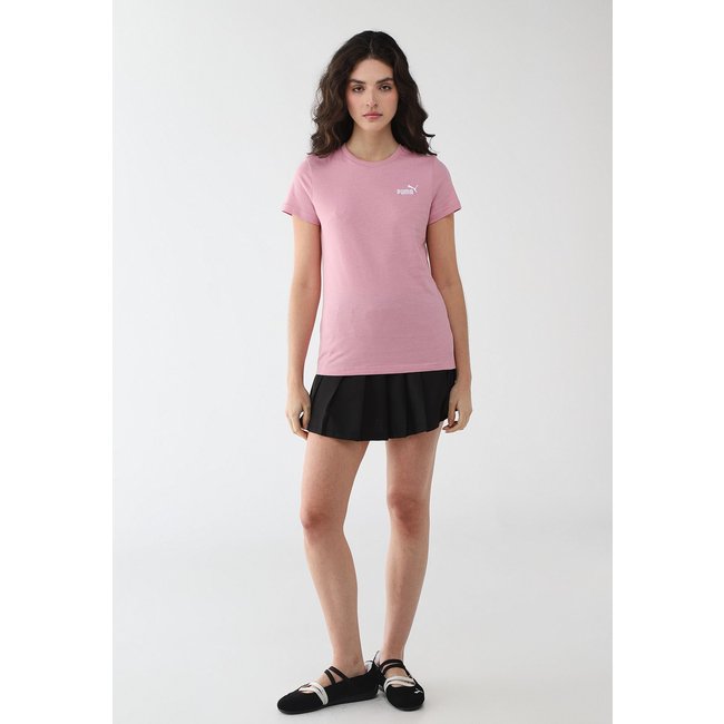 Camiseta Feminina Puma Ess Small No 1 Logo Rosa
