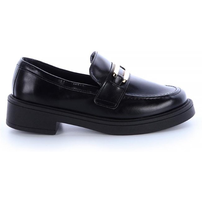 Mocassim Feminino Damannu Shoes Luna Preto