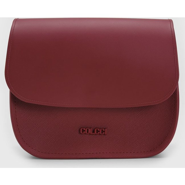Bolsa Transversal Feminina Colcci Alça Ajustável Vinho