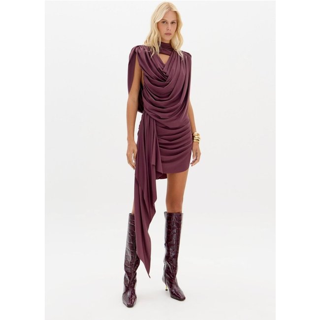 Vestido Curto Franzido Lança Perfume
