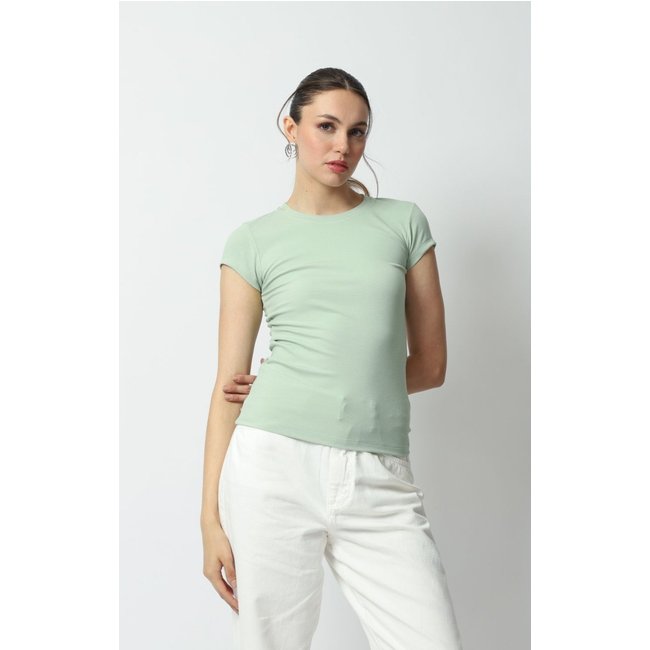 Blusa Manga Curta Verde P Gazzy