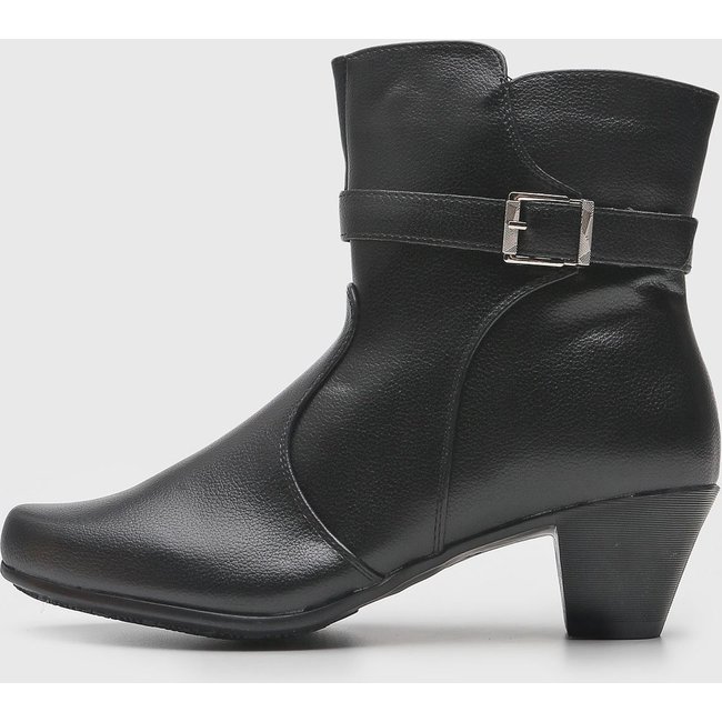 Bota Mooncity Fivela Preta
