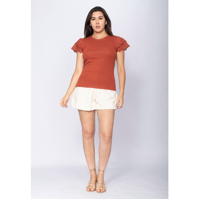 Blusa Amazonia Vital Baby de Algodão Terra Vermelha