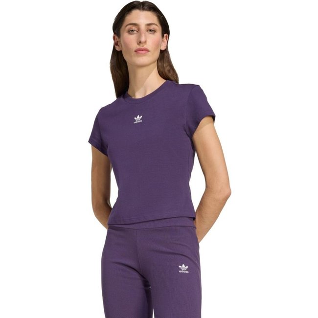 Camiseta Essentials Slim adidas Originals Roxo