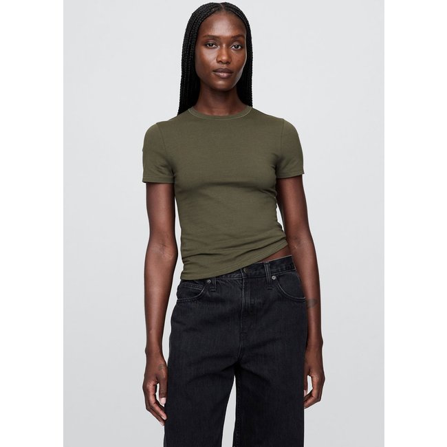 Camiseta Feminina GAP Verde