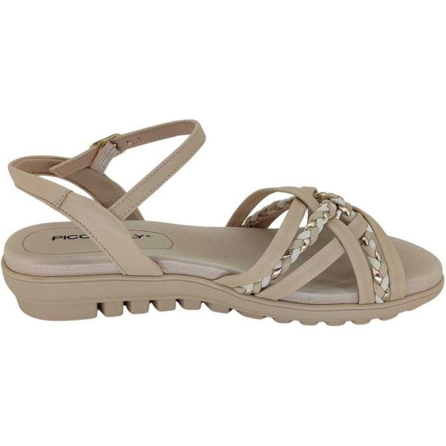 Sandália Feminina Piccadilly Conforto Tiras Cruzadas